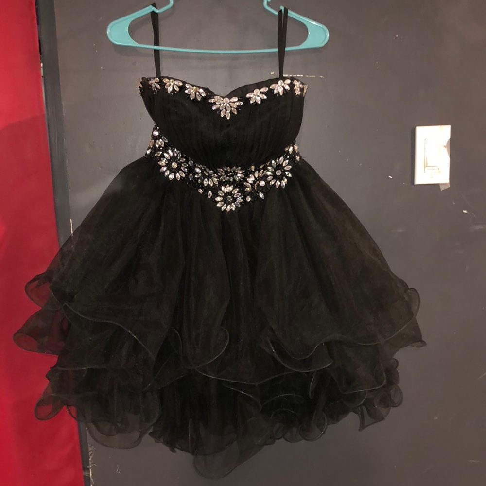 Black formal dress